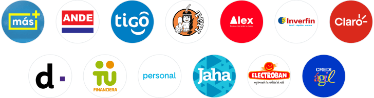 Entidades disponibles