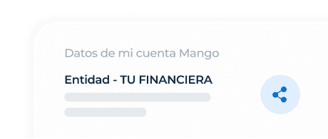 Recarga con datos bancarios